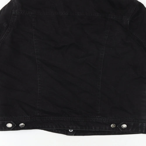 Pimkie Womens Black Jacket Size M Toggle