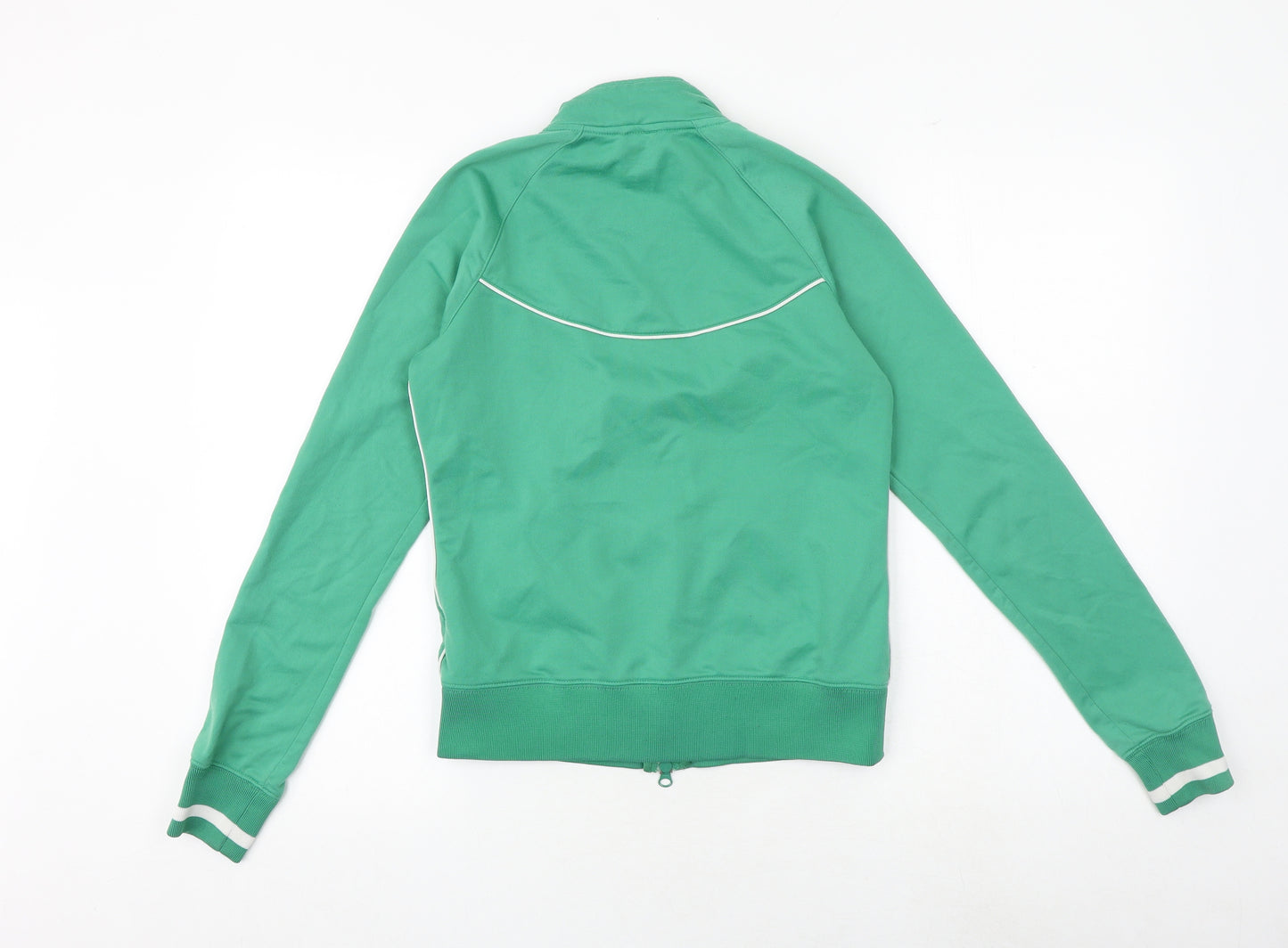 Nike Boys Green Bomber Jacket Jacket Size 11-12 Years Zip