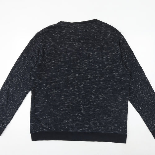 Burton Mens Black Cotton Pullover Sweatshirt Size L