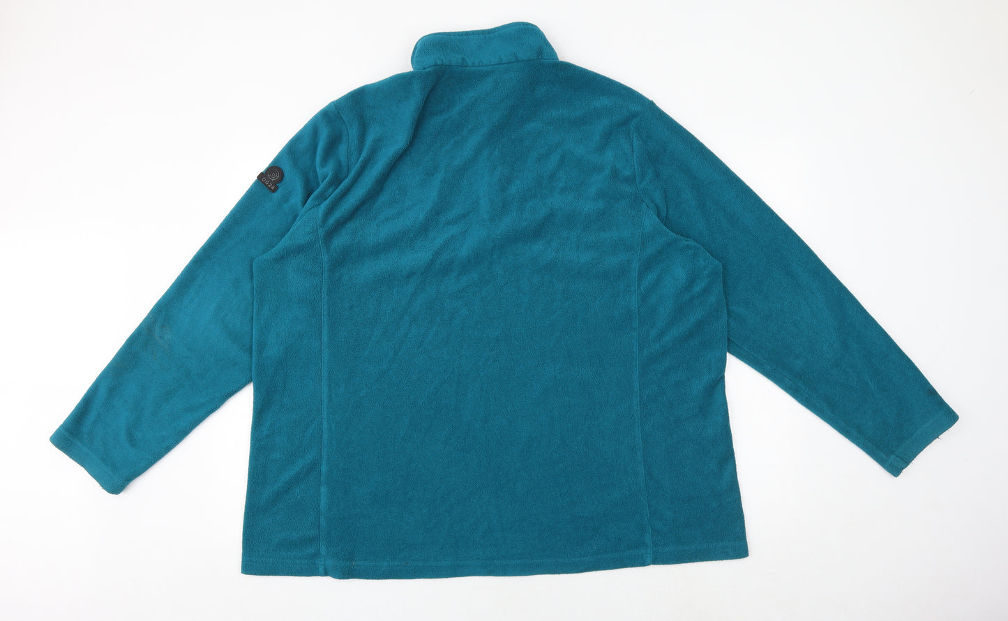 TOG24 Womens Green Polyester Pullover Sweatshirt Size 20 Zip