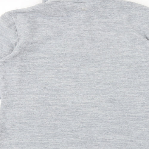 Mountain Warehouse Womens Grey Polyester Pullover Sweatshirt Size 10 Zip