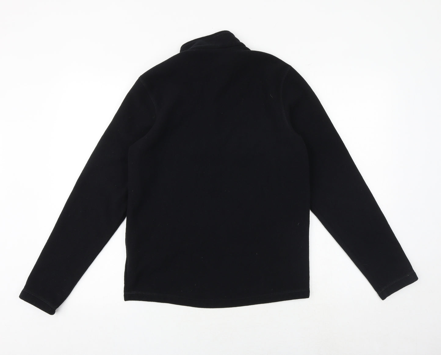 Quechua Womens Black Polyester Pullover Sweatshirt Size S Zip