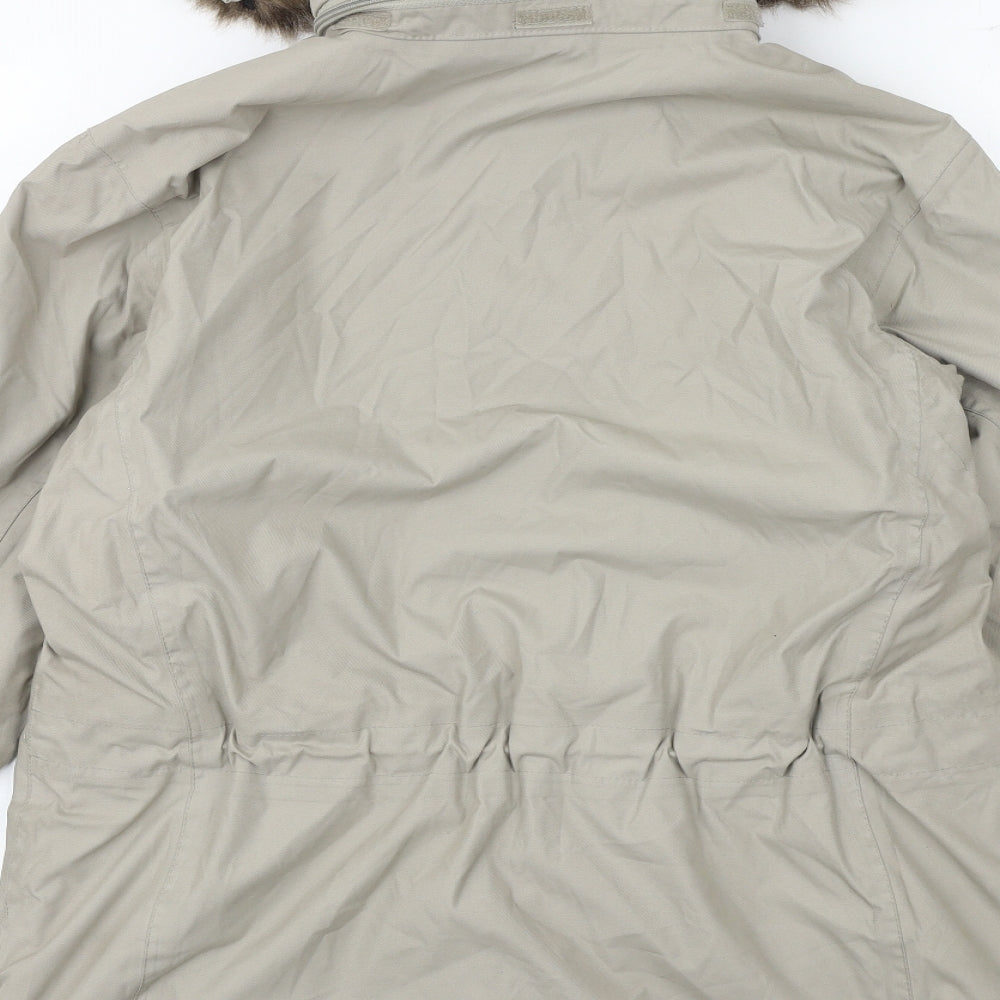 Regatta Womens Beige Jacket Size 12 Zip