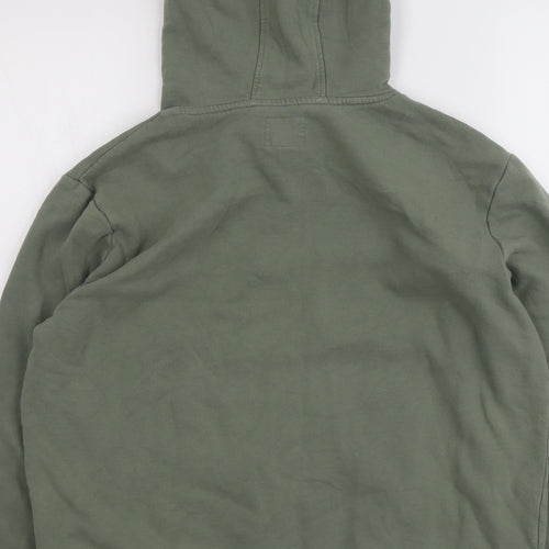 Mountain Warehouse Womens Green Cotton Pullover Hoodie Size 12 Pullover