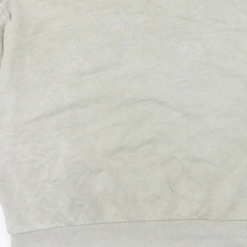 COLLUSION Mens Grey Cotton Pullover Sweatshirt Size L - U.R.L