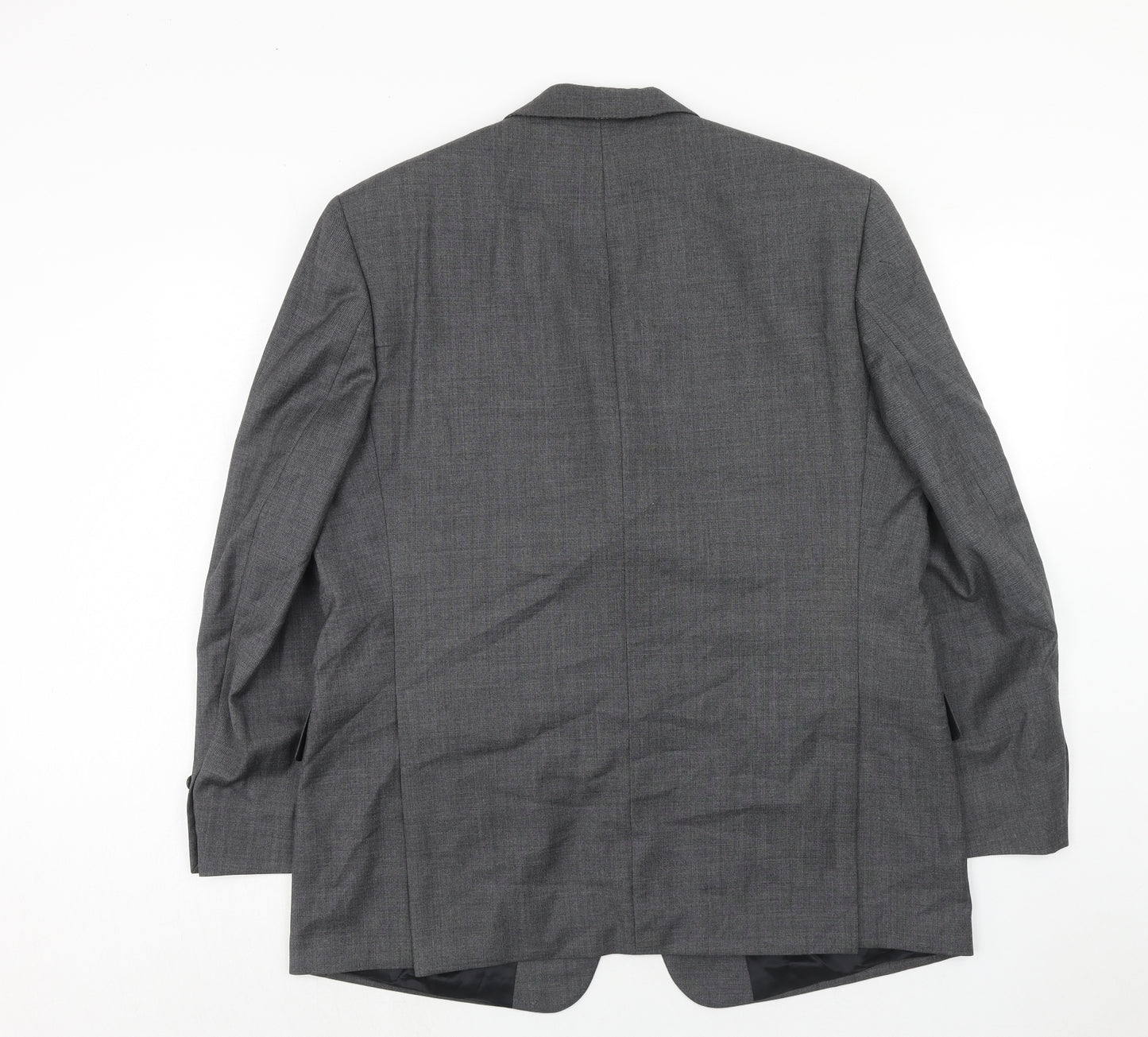 Digel Mens Grey Wool Jacket Suit Jacket Size 42 Regular