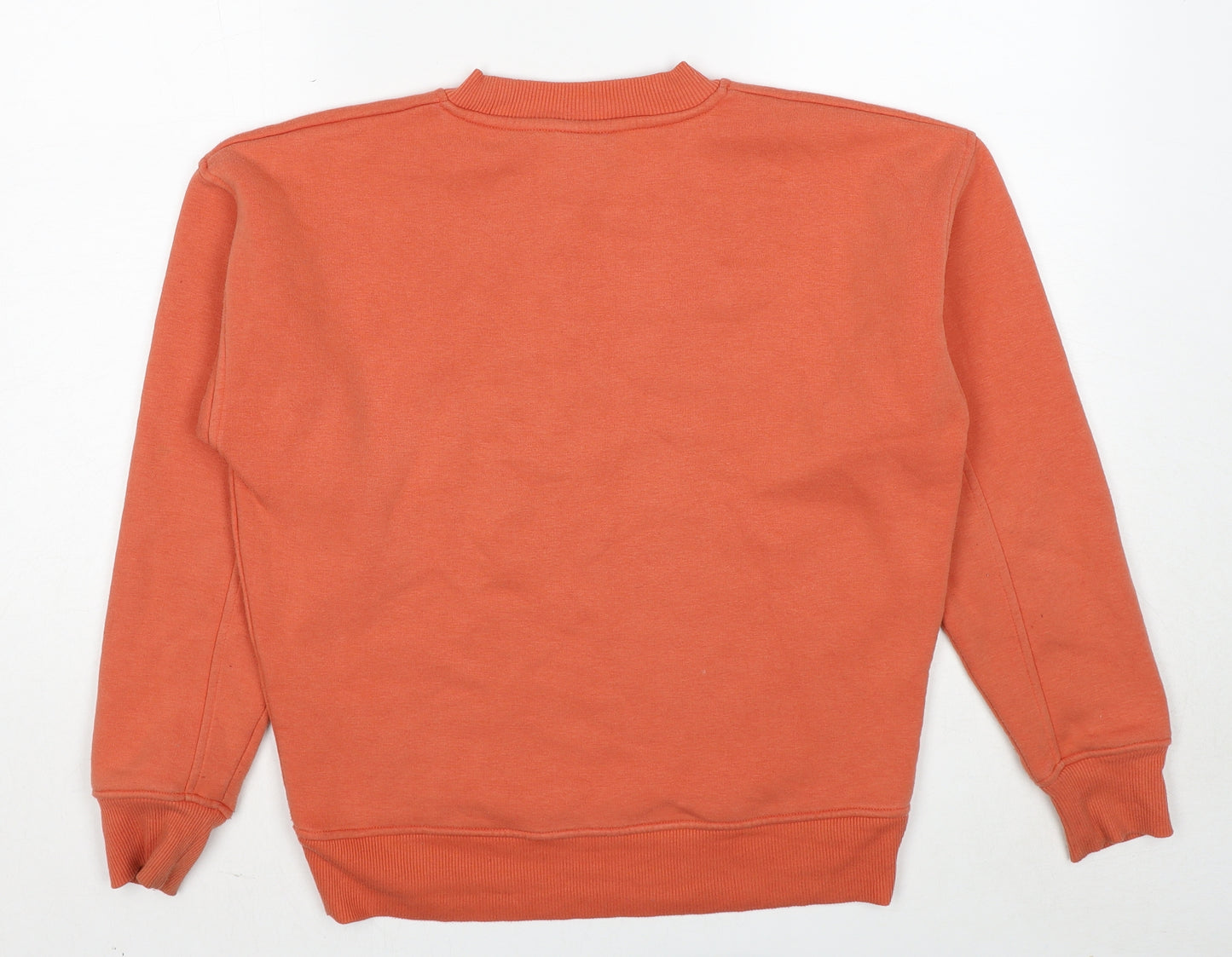 IVY PARK Womens Orange Cotton Pullover Sweatshirt Size 2XS Pullover