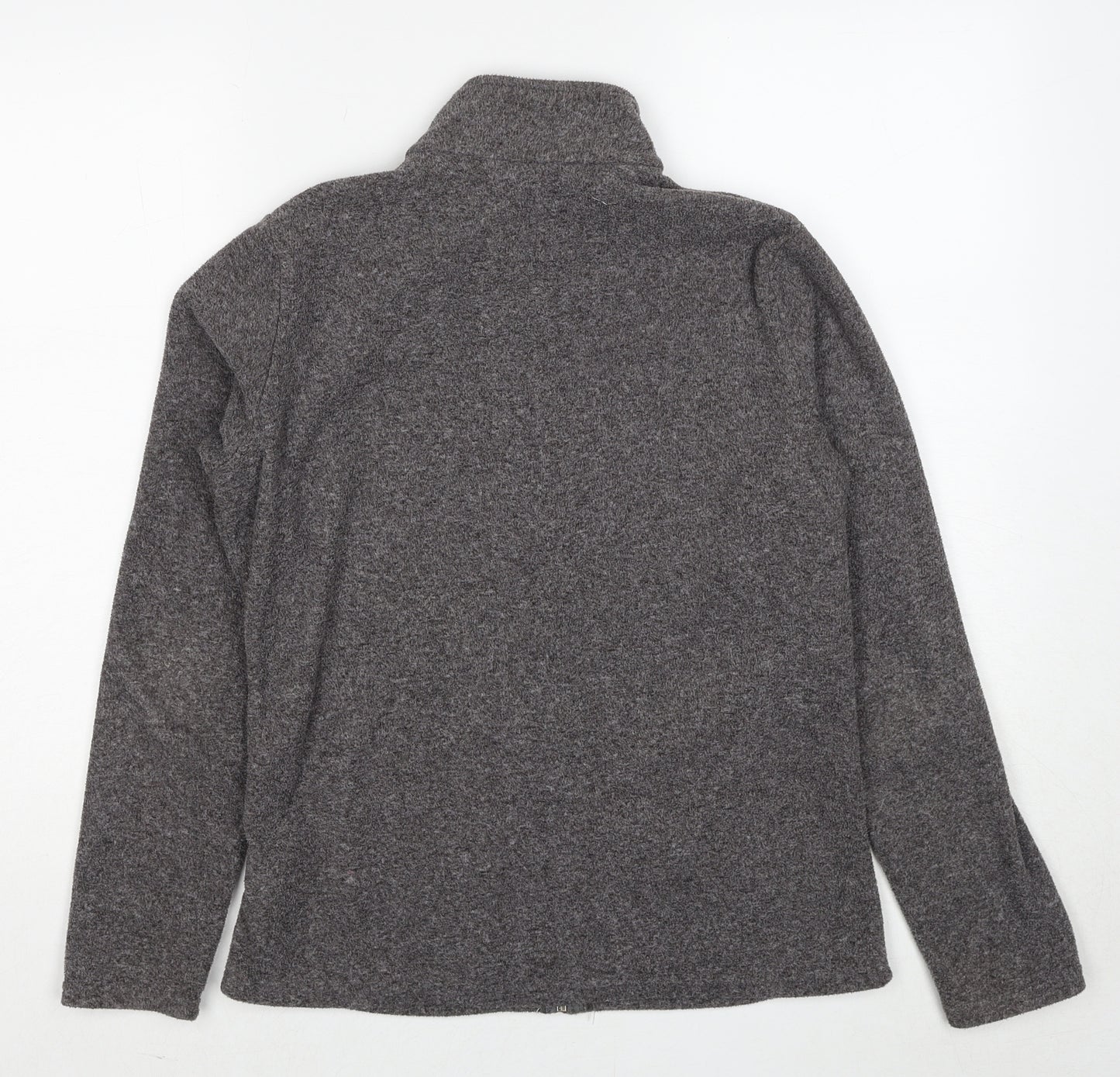 Marks and Spencer Womens Grey Geometric Jacket Size 12 Zip