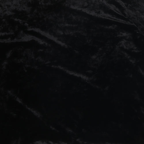 BASSINI Womens Black V-Neck Polyester Cardigan Jumper Size 18