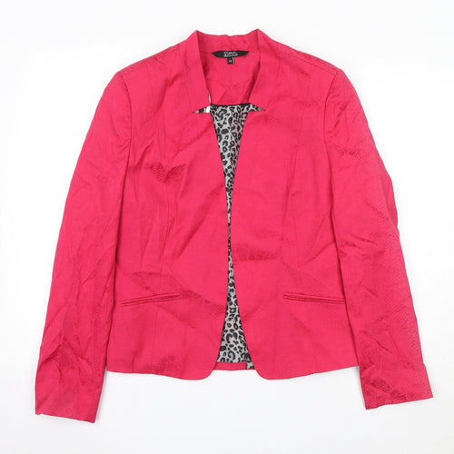 Star by Julien MacDonald Womens Pink Jacket Blazer Size 14