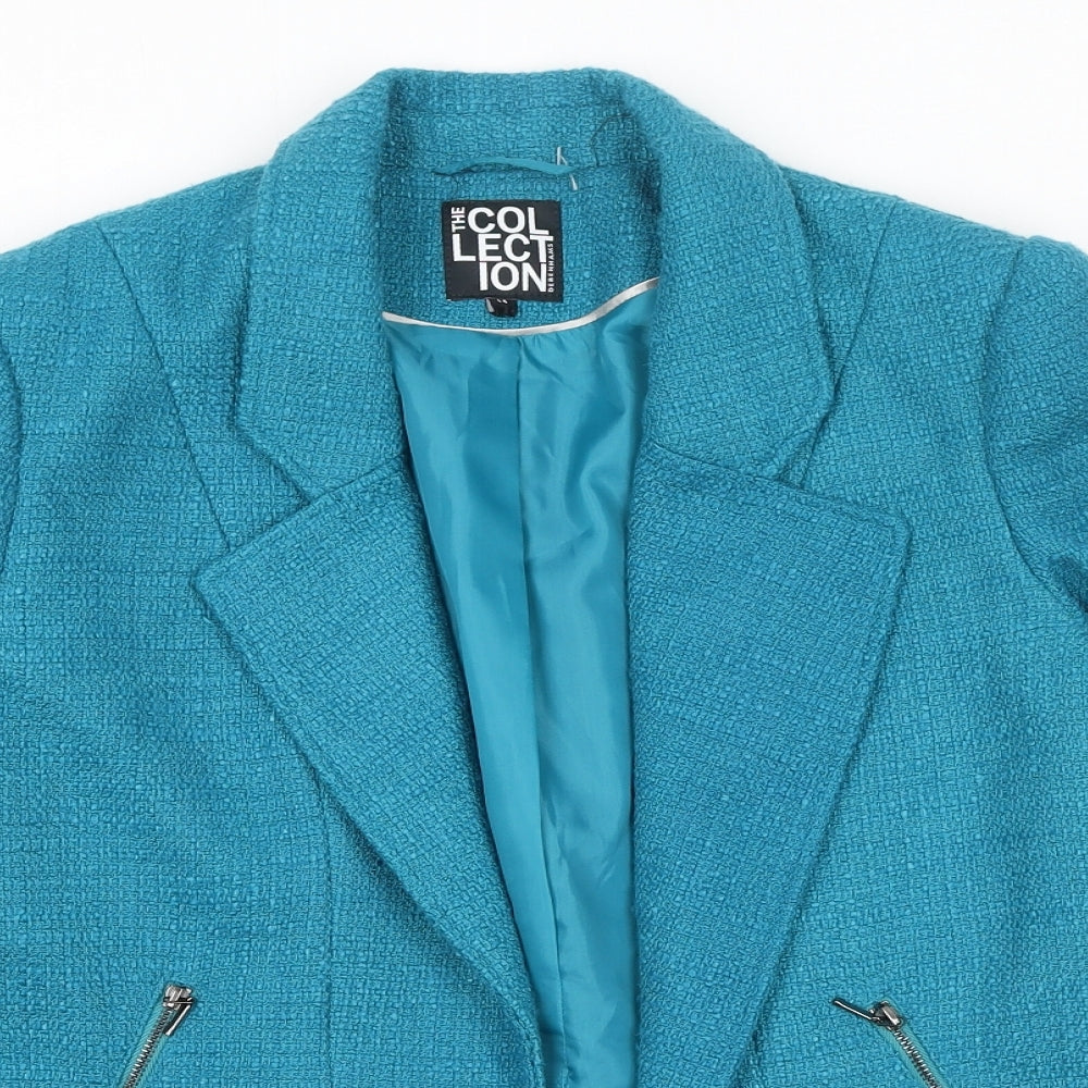 Debenhams Womens Blue Jacket Blazer Size 14