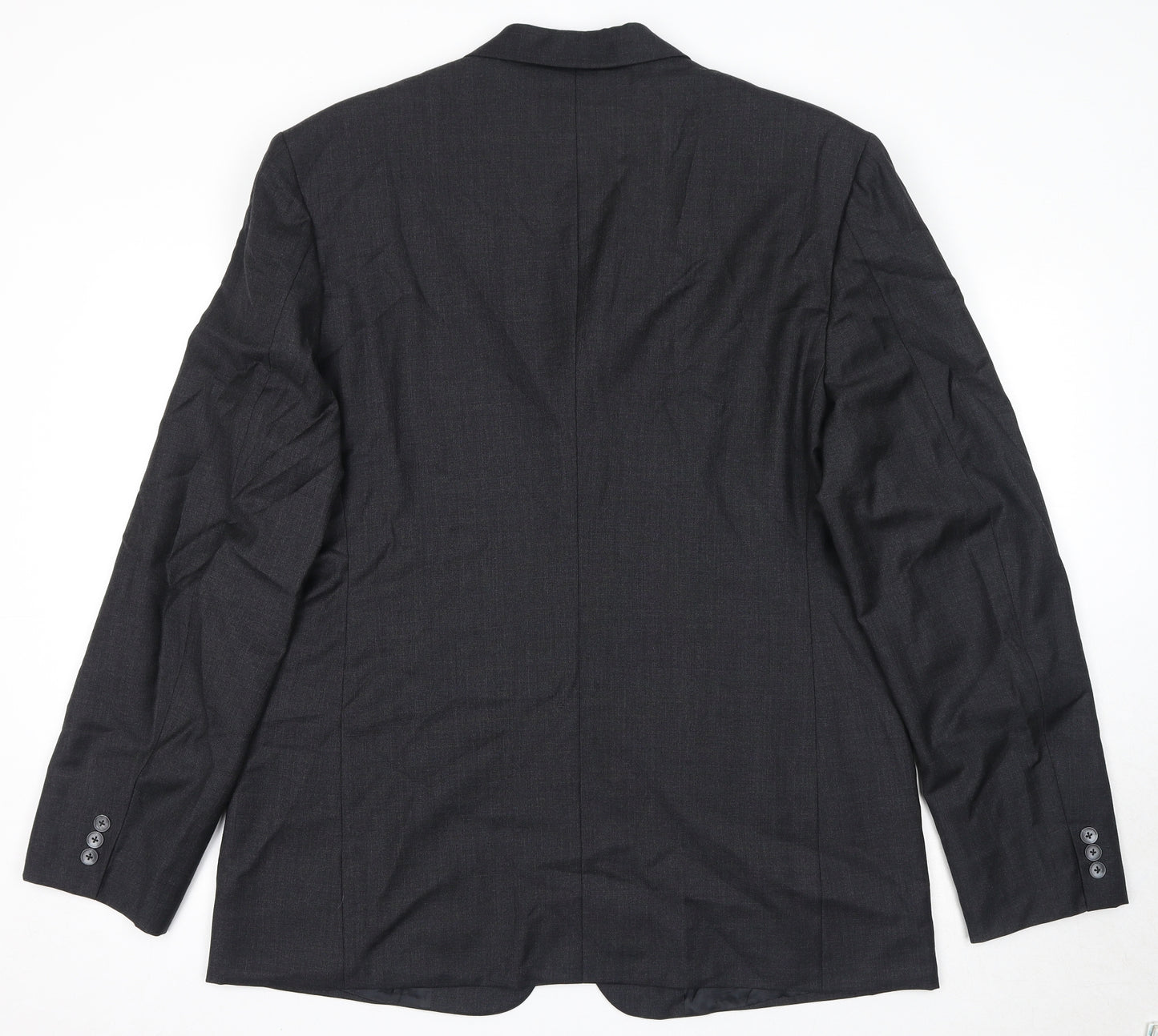 Pierre Cardin Mens Grey Polyester Jacket Suit Jacket Size 46 Regular
