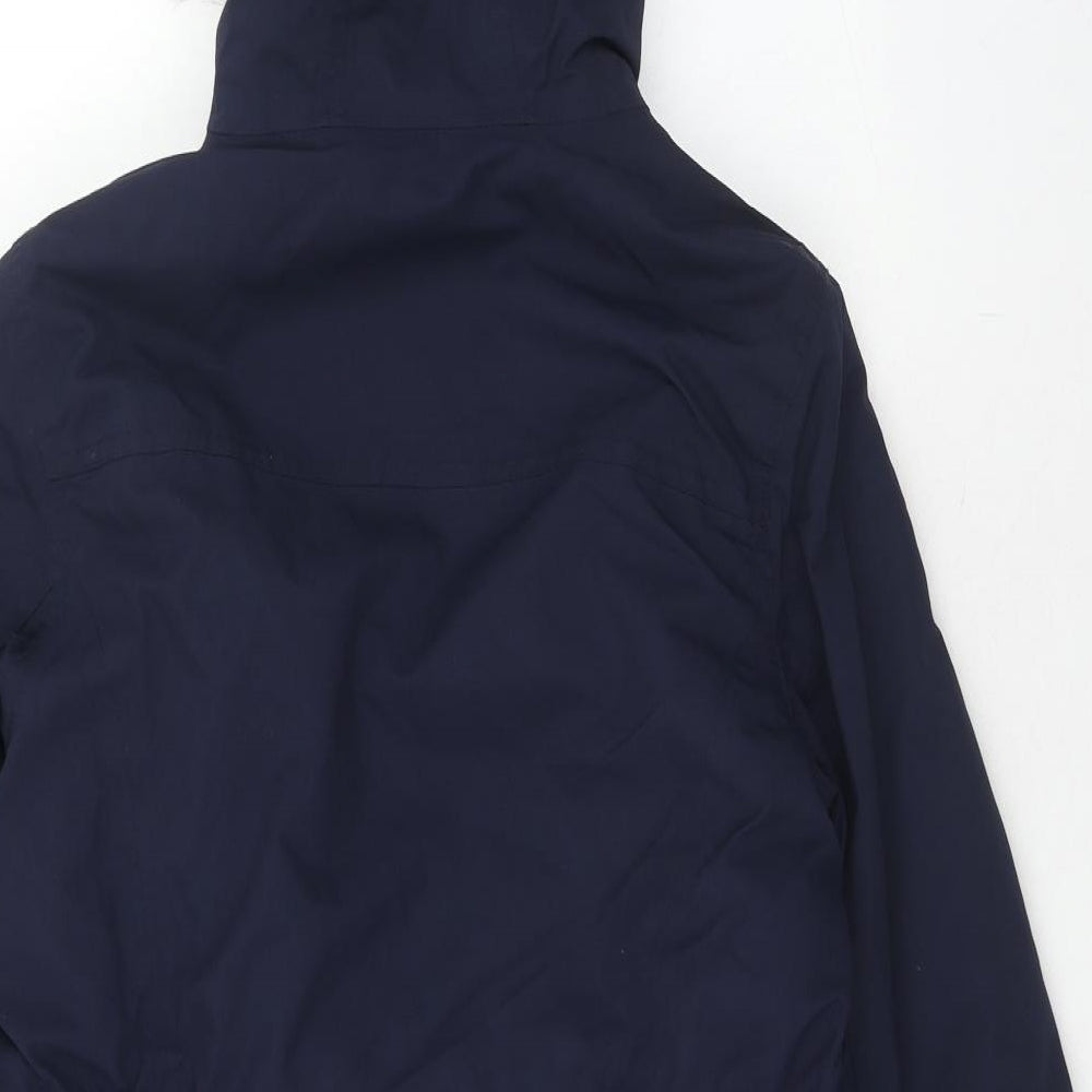 TOG24 Womens Blue Parka Coat Size 8 Zip