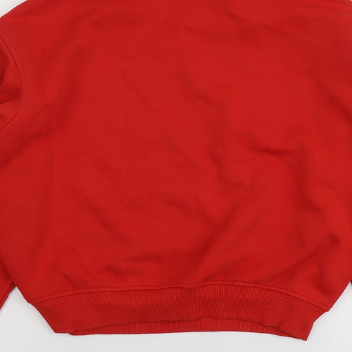 H&M Womens Red Cotton Pullover Sweatshirt Size S Pullover - Orlando