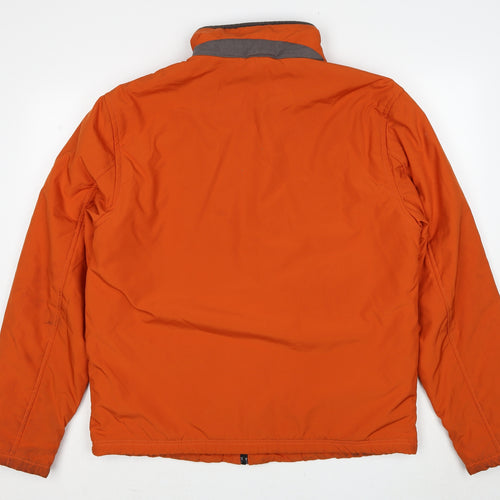 Tommy Hilfiger Mens Orange Jacket Size XL Zip