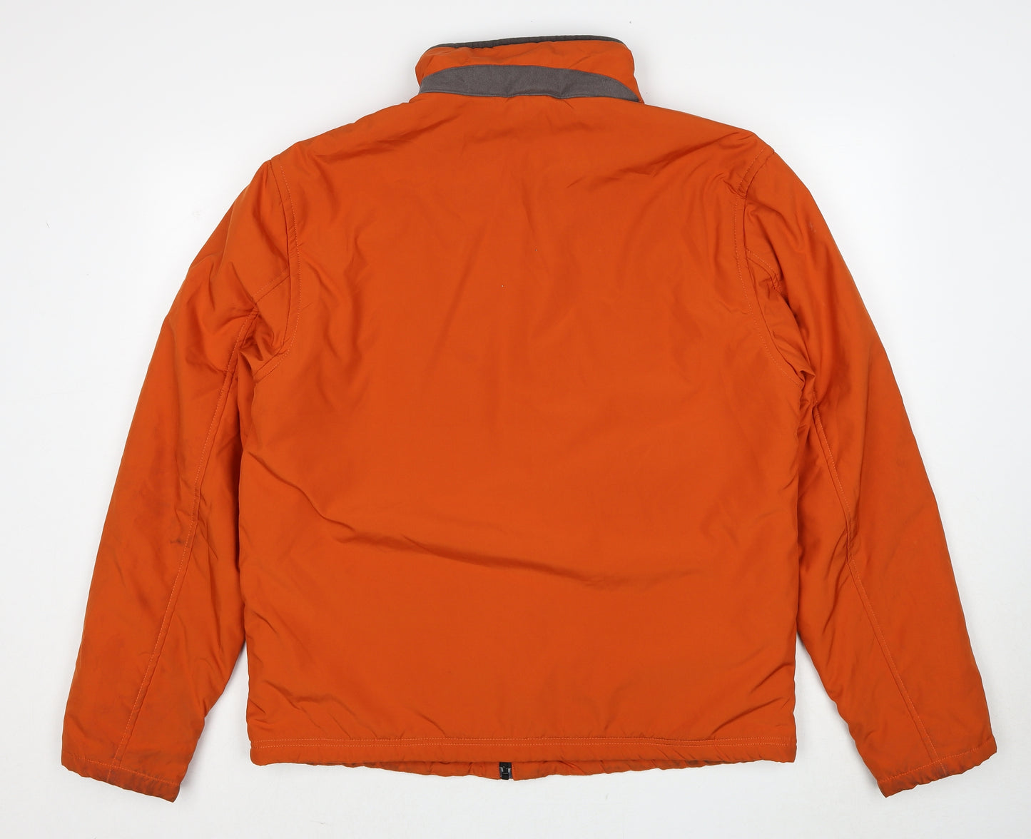 Tommy Hilfiger Mens Orange Jacket Size XL Zip
