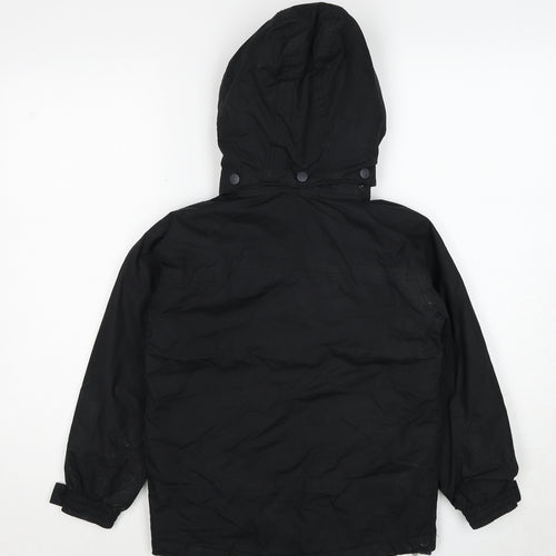 Trespass Boys Black Jacket Size 5-6 Years Zip