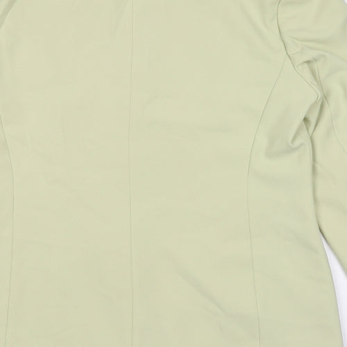 Eastex Womens Green Jacket Blazer Size 12 Button
