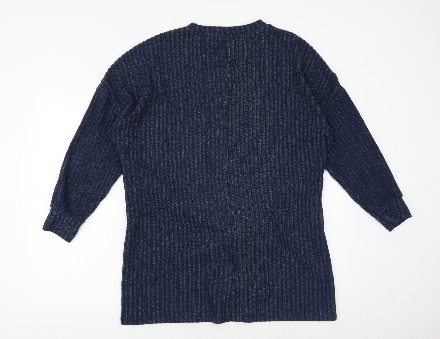 NEXT Womens Blue Polyester Pullover Sweatshirt Size 10