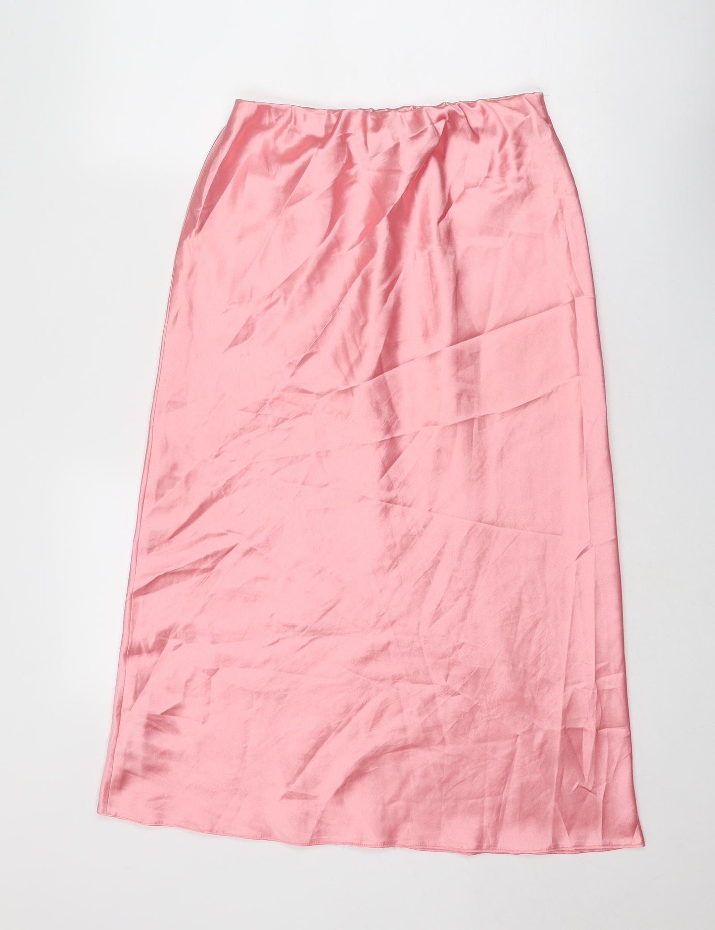 ASOS Womens Pink Polyester A-Line Skirt Size 12