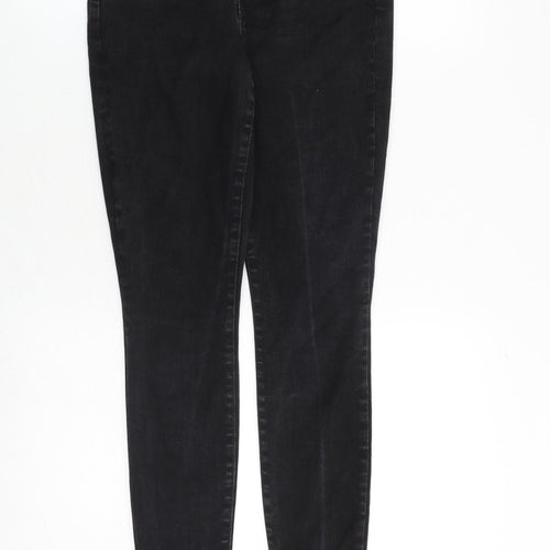 Gap Womens Black Cotton Skinny Jeans Size 26 in Slim Zip