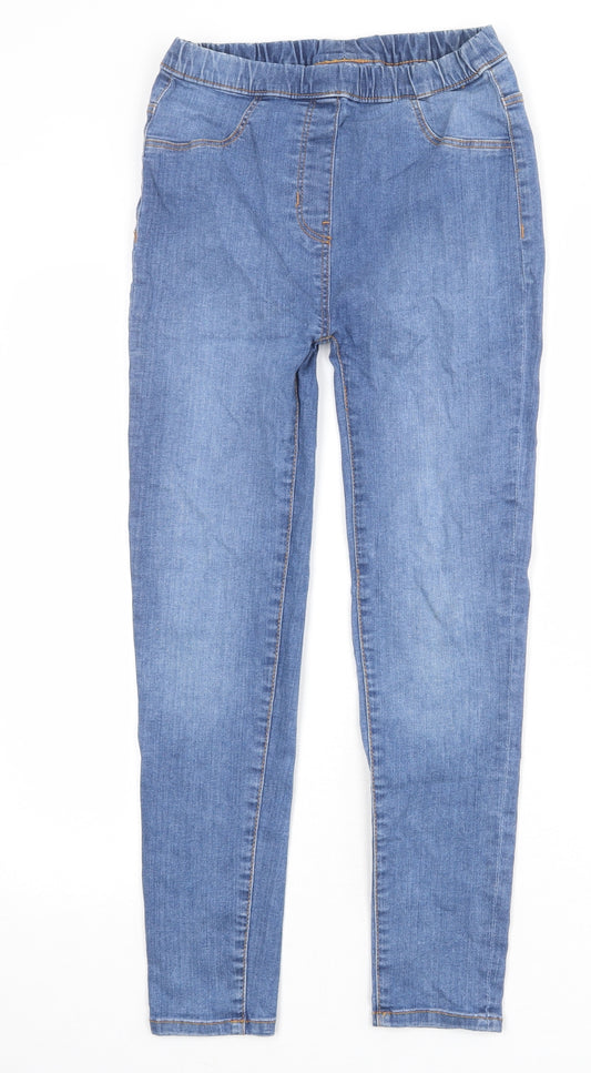 John Lewis Girls Blue Cotton Jegging Jeans Size 12 Years Regular