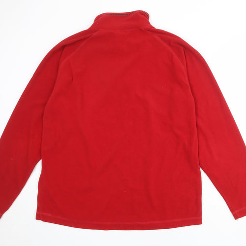 Craghoppers Mens Red Polyester Pullover Sweatshirt Size XL