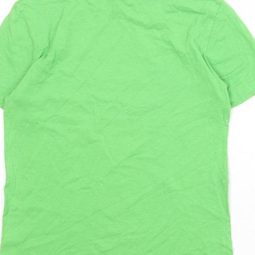 Xbox Boys Green 100% Cotton Basic T-Shirt Size 9-10 Years Round Neck Pullover - Jump In