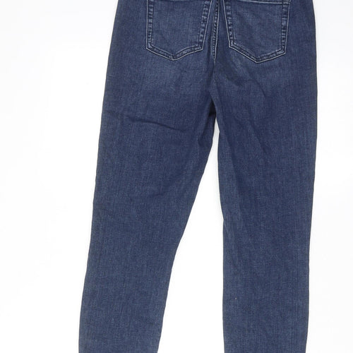 White Stuff Womens Blue Cotton Straight Jeans Size 8 Regular