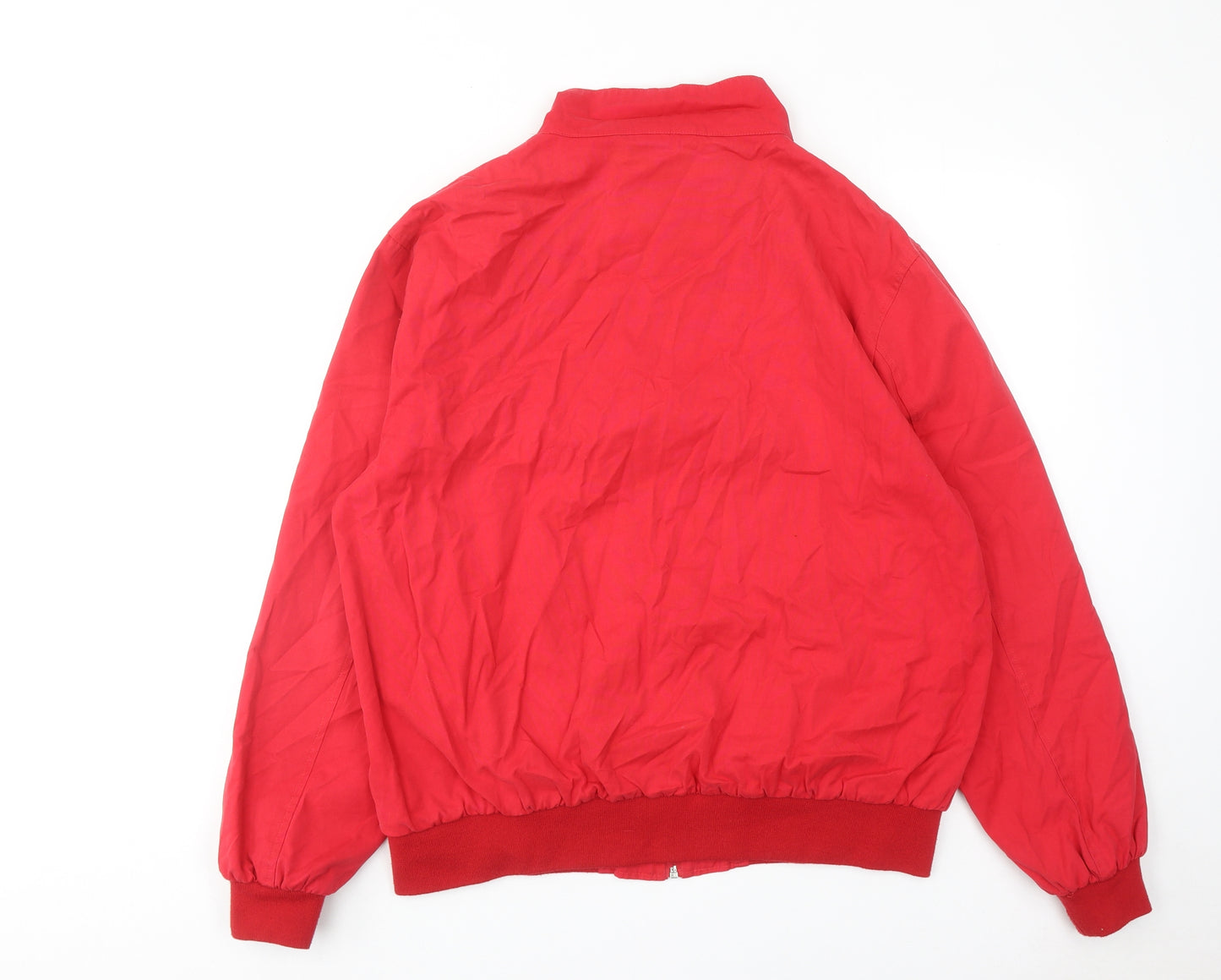 New Look Womens Red Varsity Jacket Jacket Size XL Zip