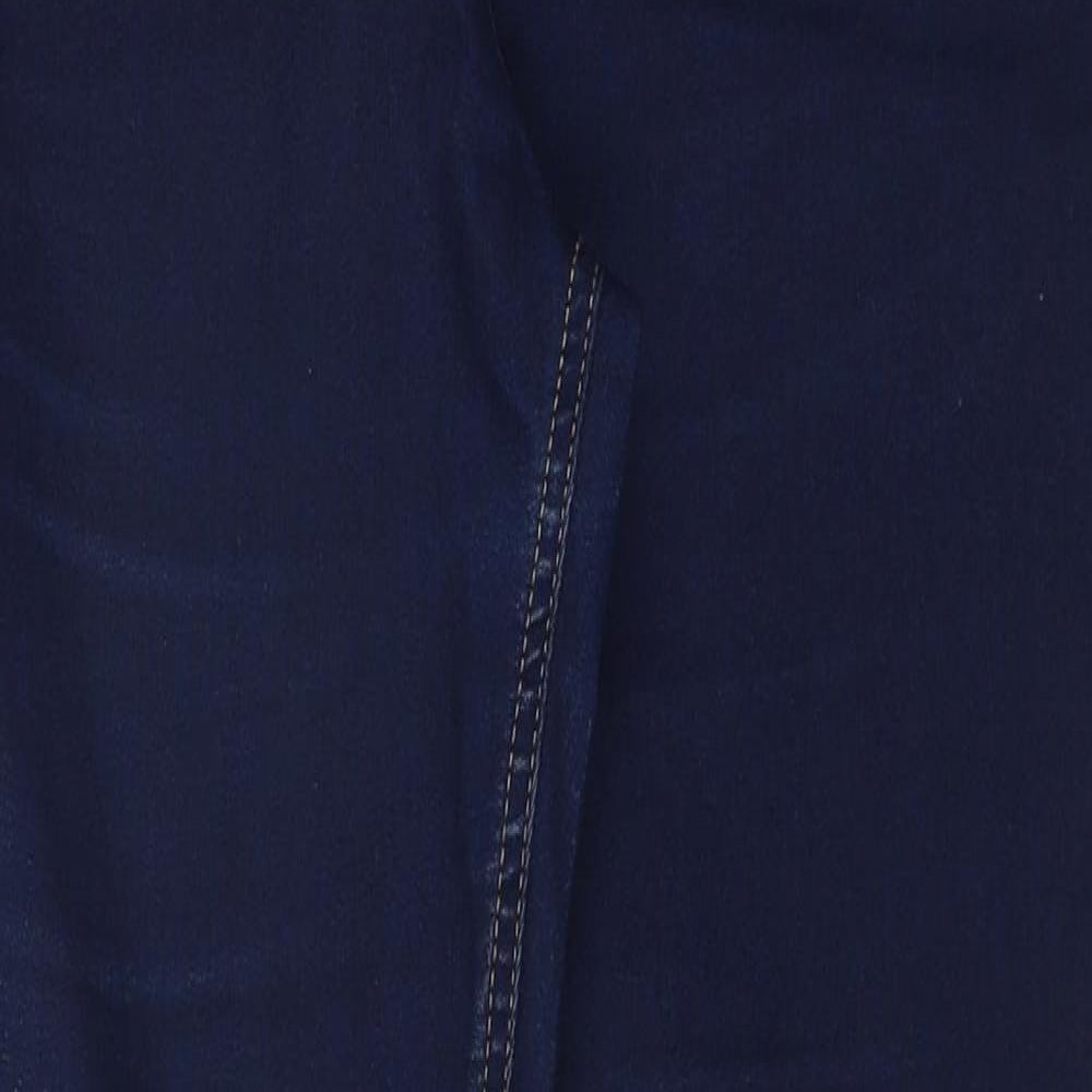 Marks and Spencer Womens Blue Cotton Jegging Jeans Size 12 Regular