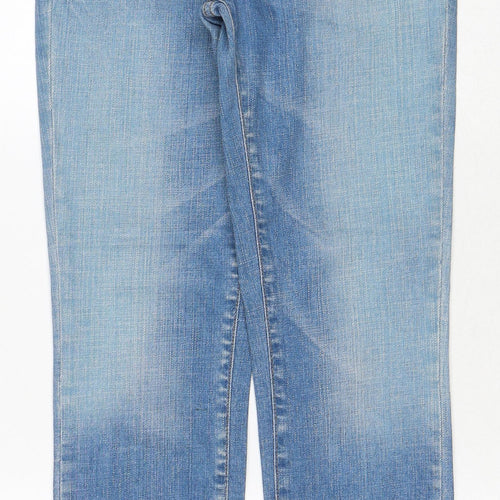 Hilfiger Denim Womens Blue Cotton Skinny Jeans Size 26 in L30 in Regular Zip