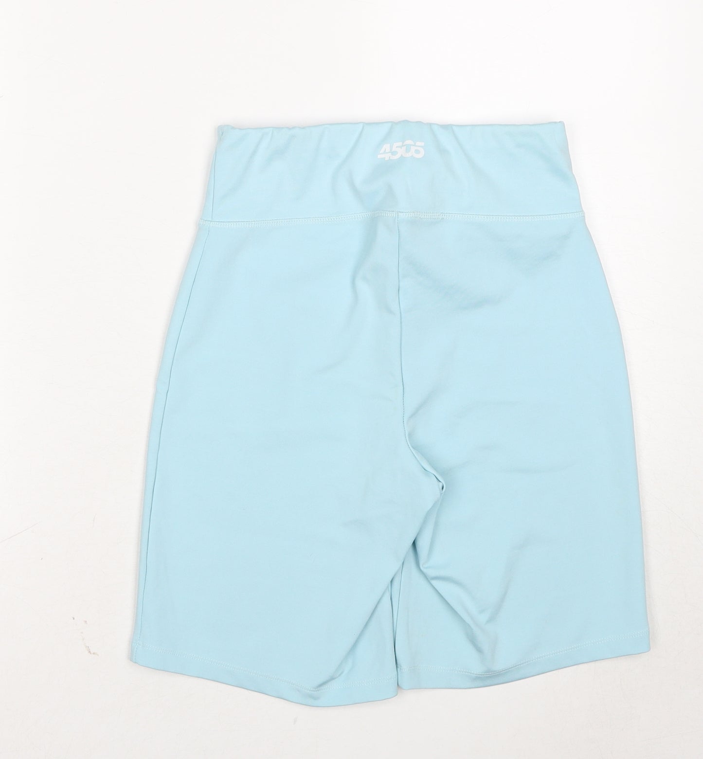 ASOS Womens Blue Polyester Compression Shorts Size 12 Regular