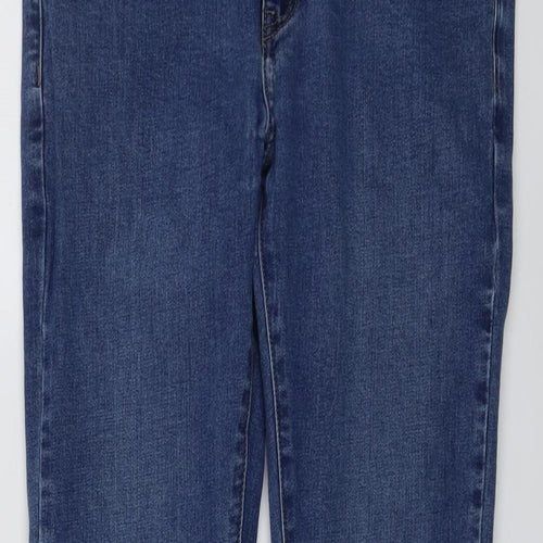 PDI Mens Blue Cotton Skinny Jeans Size 33 in L30 in Slim Button