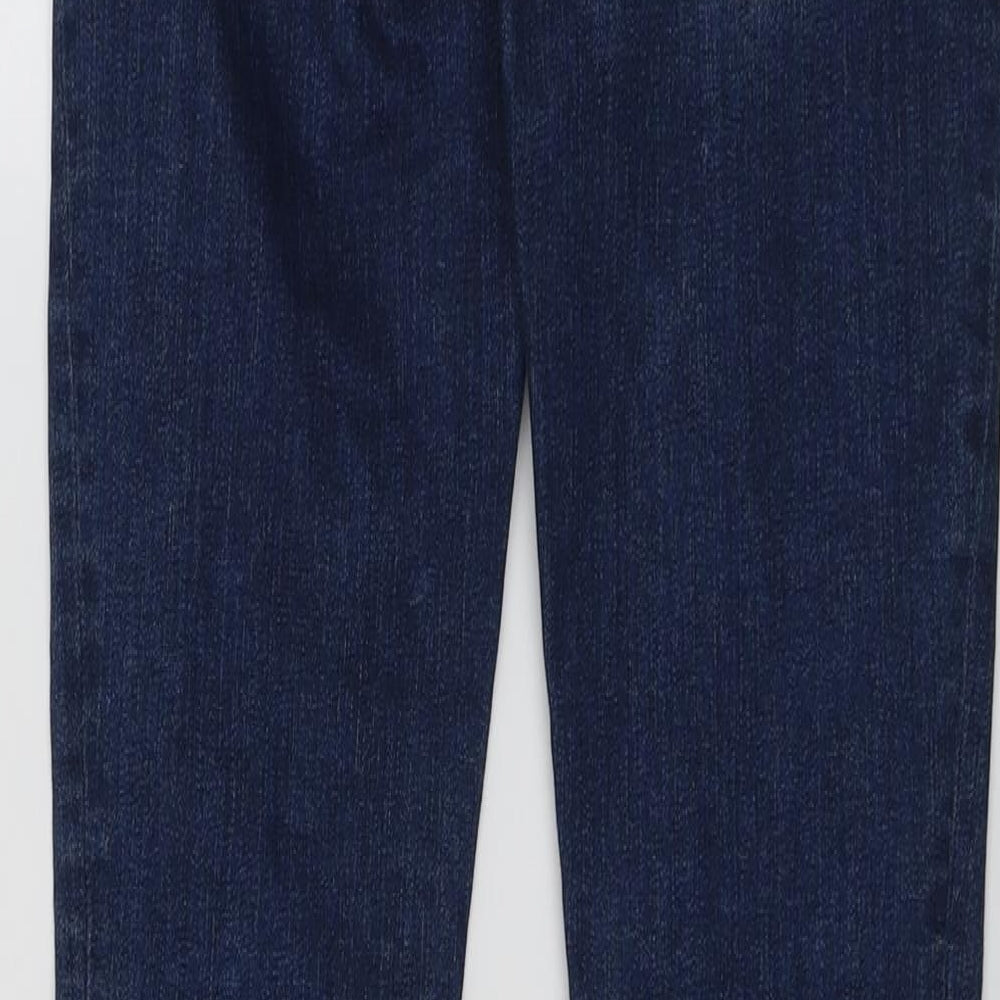 Gap Womens Blue Cotton Skinny Jeans Size 25 in L30 in Regular Button
