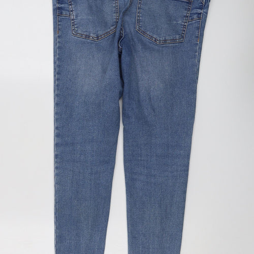 New Look Womens Blue Cotton Jegging Jeans Size 10 L29 in Regular