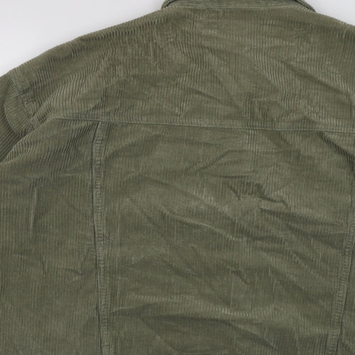 Zara Womens Green Jacket Size S Button