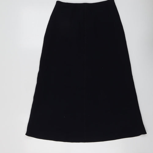 Marks and Spencer Womens Blue Viscose Swing Skirt Size 10