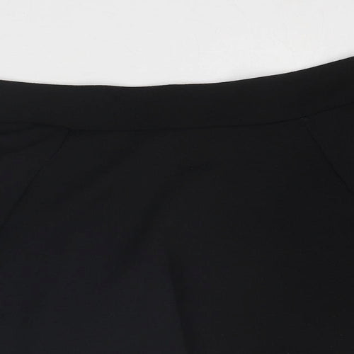 New Look Girls Black Polyester Skater Skirt Size 10-11 Years Regular Pull On