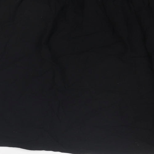 Divided by H&M Womens Black Viscose A-Line Skirt Size 10