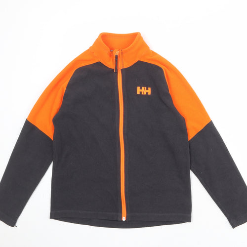 Helly Hansen Boys Grey Colourblock Jacket Size 12 Years Zip