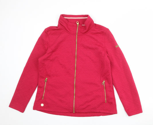Regatta Womens Pink Geometric Jacket Size 18 Zip