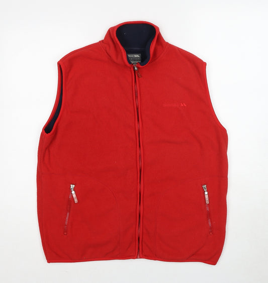 Trespass Womens Red Jacket Waistcoat Size XL Zip