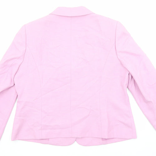 Eastex Womens Pink Jacket Size 18 Button
