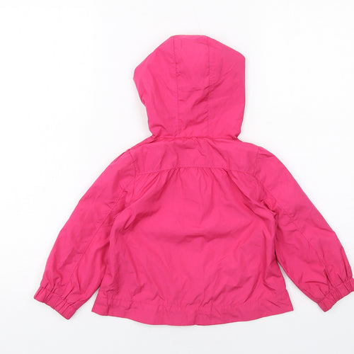 Gap Girls Pink Jacket Size 4 Years Button