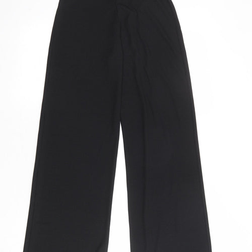 Nasty Gal Womens Black Polyester Dress Pants Trousers Size 10 Regular