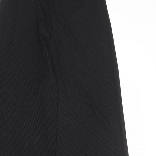 Nasty Gal Womens Black Polyester Dress Pants Trousers Size 10 Regular