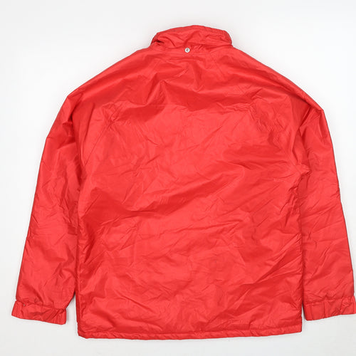 Style Matchmakers Mens Red Jacket Size S Zip