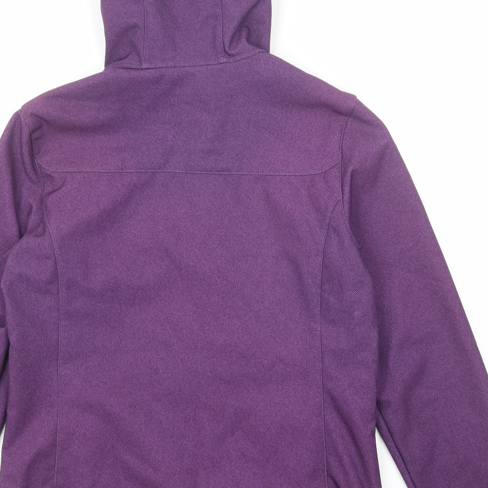 Mountain Warehouse Womens Purple Jacket Size 10 Zip