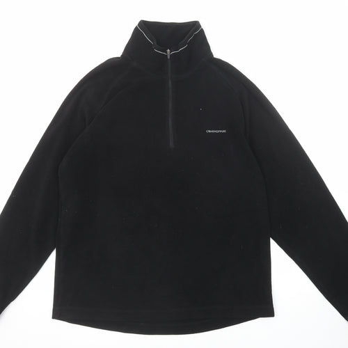 Craghoppers Mens Black Polyester Pullover Sweatshirt Size L